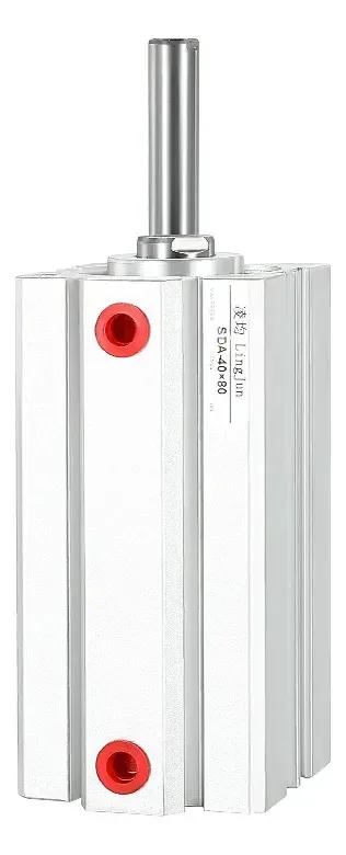 Cilindro Pneumático Compacto Atuador Linear Sda 50x60