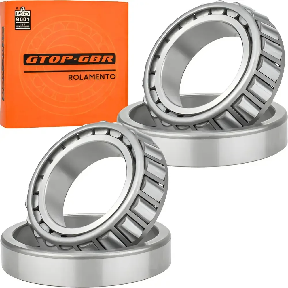 Kit Rolamento Para Betoneira Csm 400 Litros / 30208 E 30210