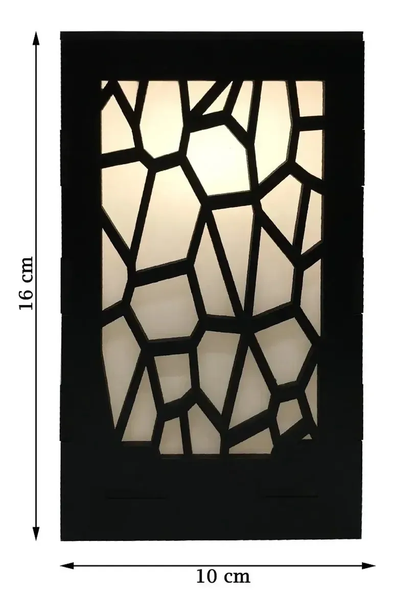 02 Luminarias Abajures Arabesco Provencal Difusor Lm-201.ab Preta