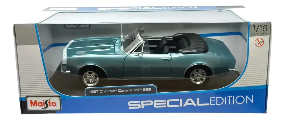Carro/Caminhonete em miniatura Maisto Camaro 1967 1:18