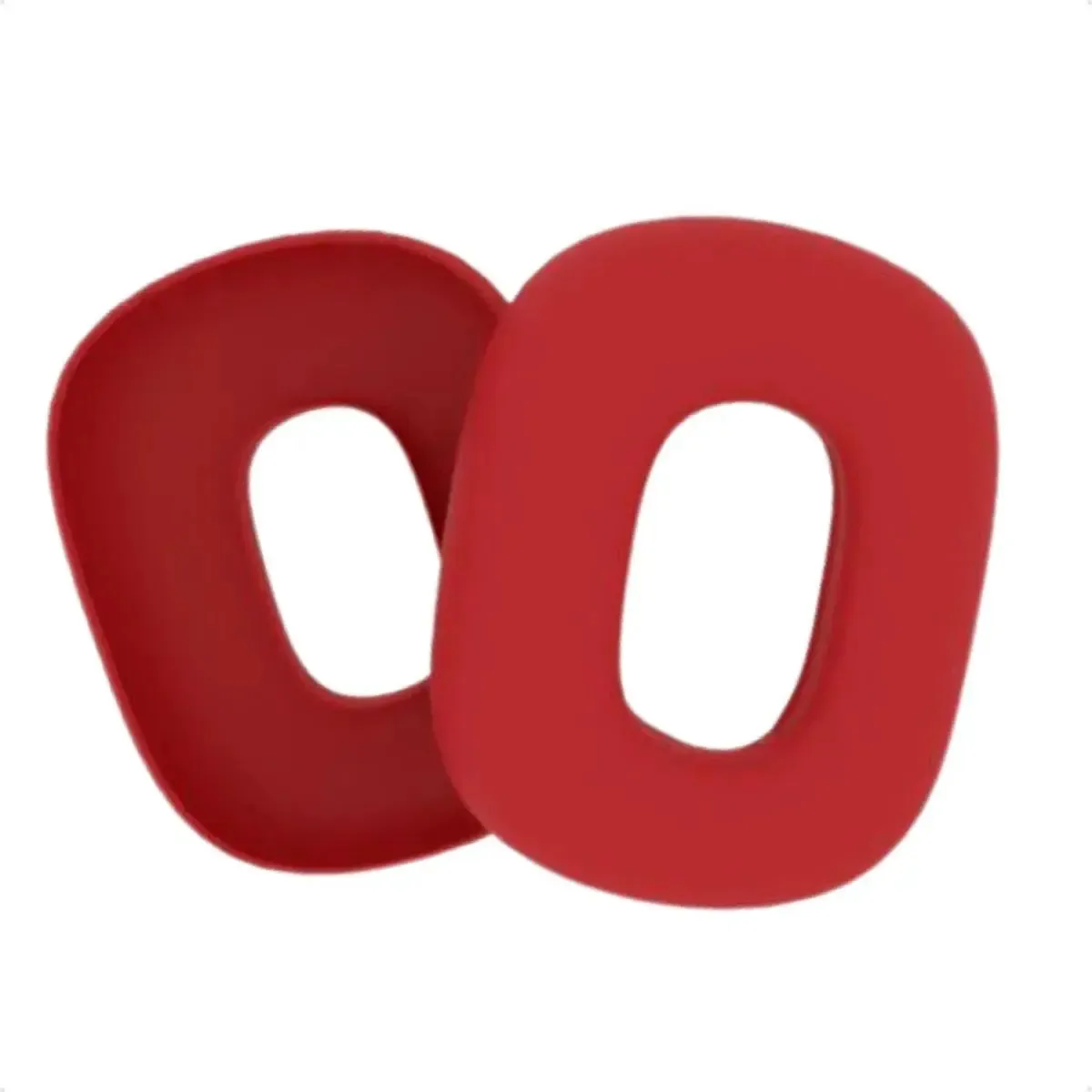 1 Par Protetores Orelha Almofada Fone Ouvido - Vermelho