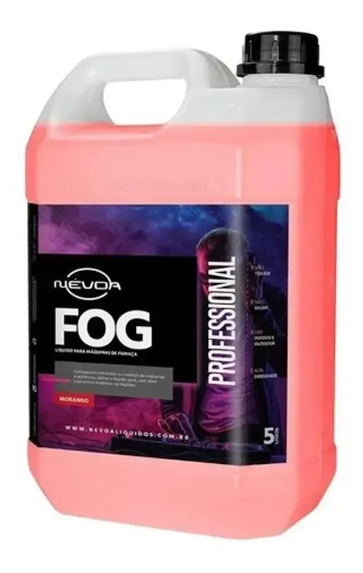 Kit 2 Liquido Maquina De Fumaça 5 Litros Neutro Super Nevoa