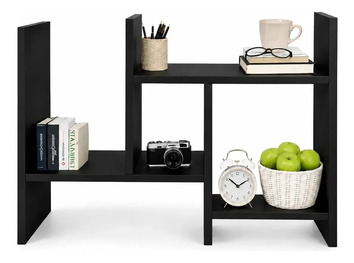 Nicho Organizador De Mesa Quarto Escritório Livro Mdf