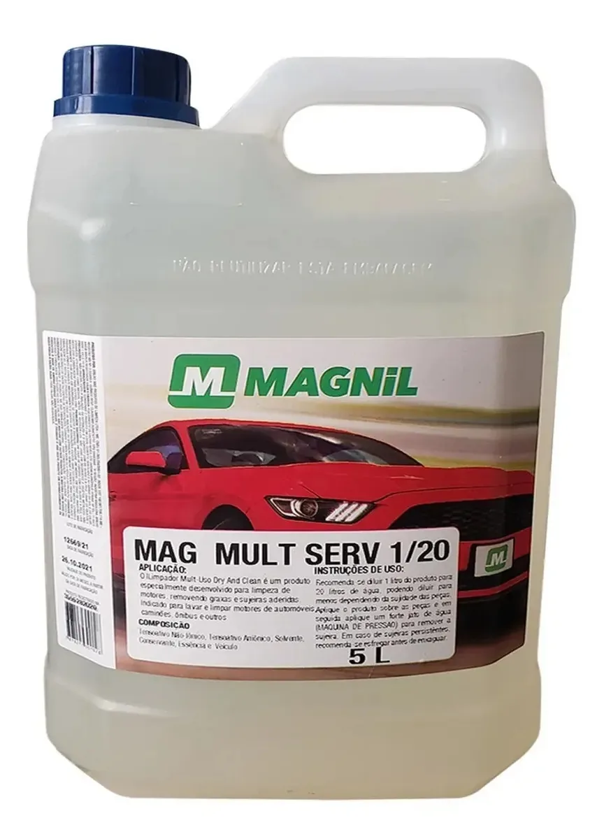 Desengraxante Multiuso Perfeito Limpeza Carros Encardidos 5l
