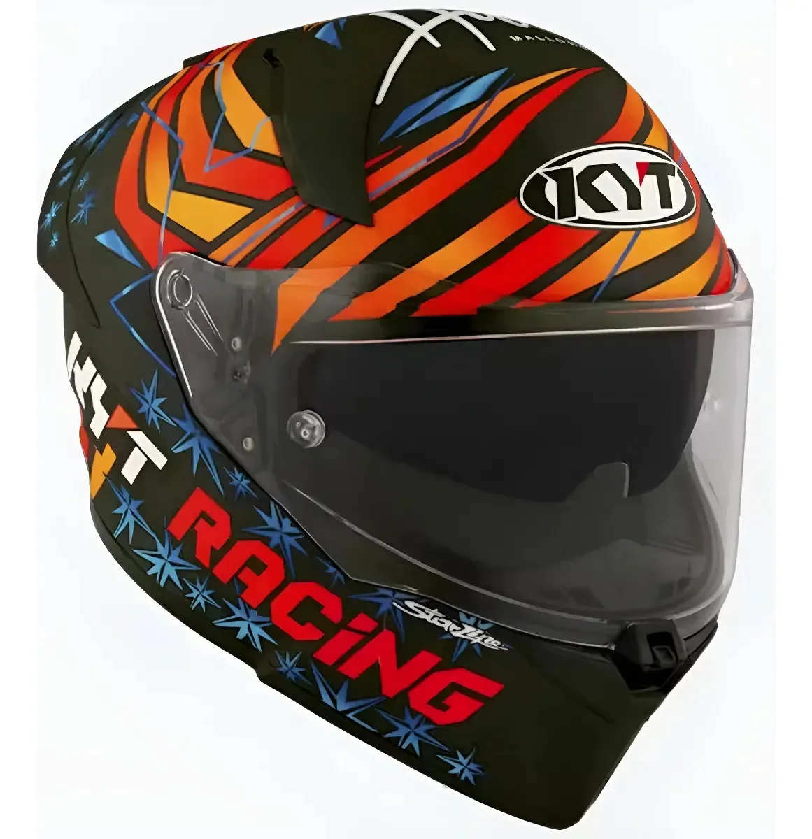 Capacete Moto Kyt R2r Diversos Pilotos Sbk Motogp Fxm Acabamento Brilhante Desenho R2R MAX FERNANDEZ Tamanho do capacete 55/56