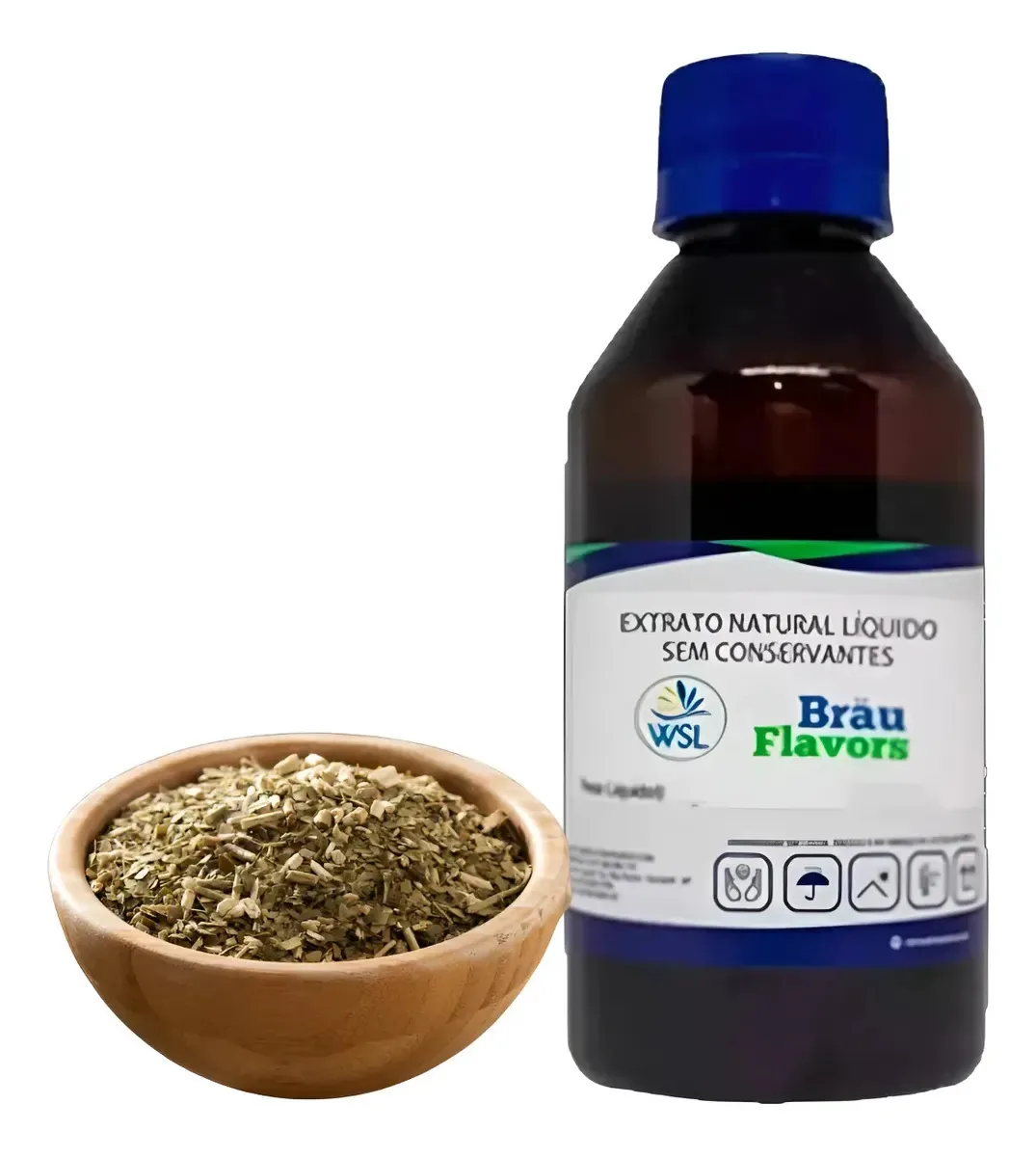 Extrato De Mate Tostado - Natural - Bräu Flavors - 50g