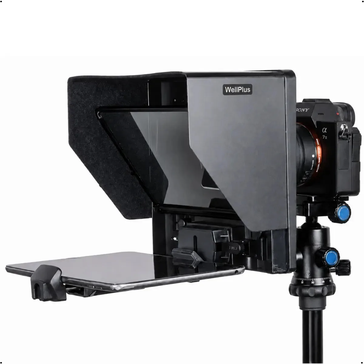 Teleprompter Equipamento de Leitura 10 Pol Feelworld Tp10 Wellplus