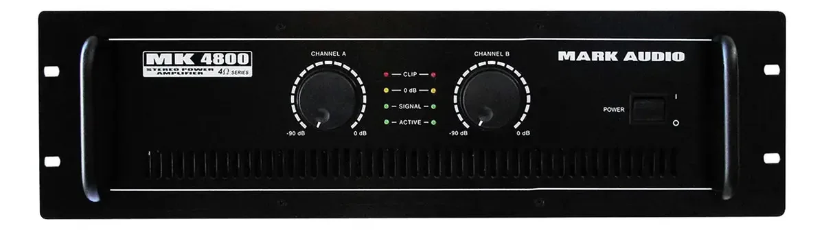 Amplificador Potência Mark Audio Mk 4800