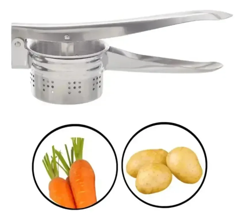 Espremedor De Batata Inox Bamboo Pack 392