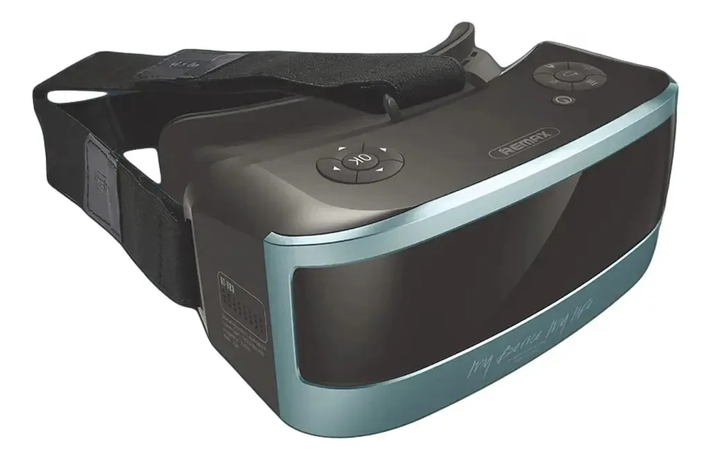 Oculos De Realidade Virtual 3d Full Hd 360 Android 4.4 Azul