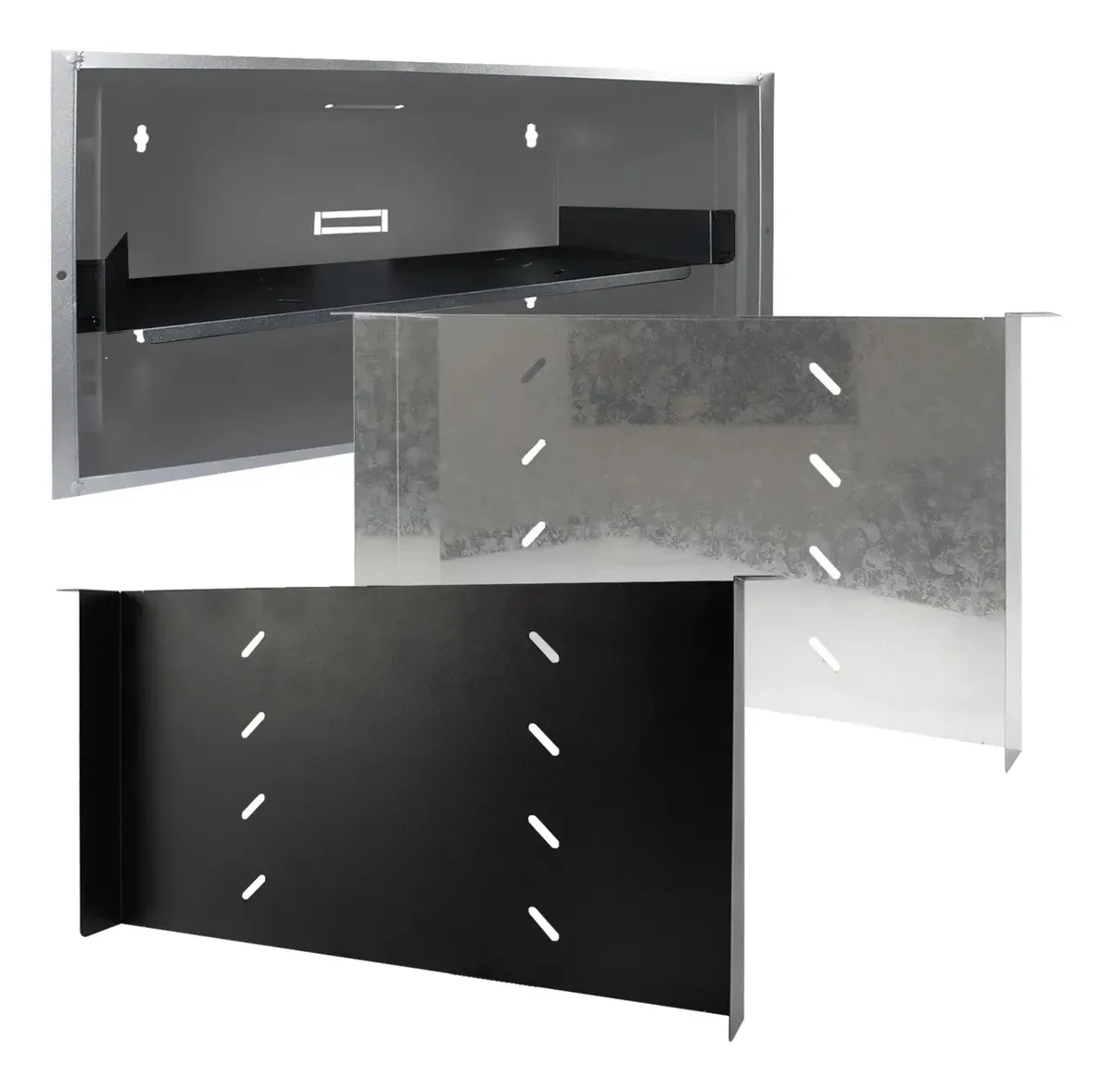 Bandeja P/ Racks Servidor 19 1u Chapa De Aço 250mm Sistemas Preto