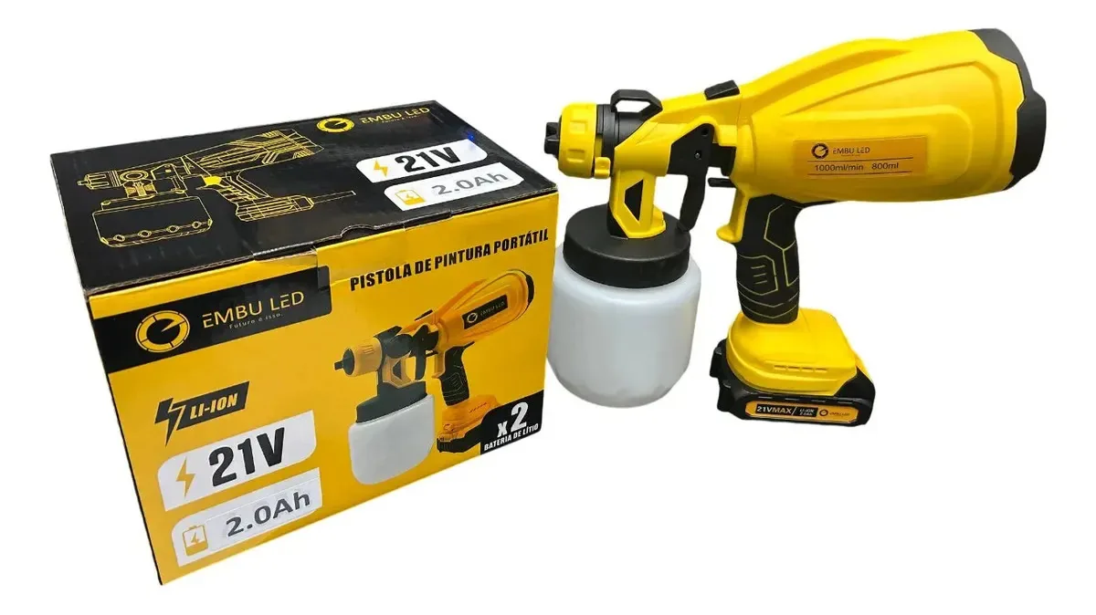 Embuled Pistola pintura - Amarelo
