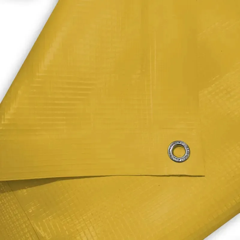 Lona Para Eventos Td1000 - Proteção E Segurança Para Toldos, Cor Amarelo