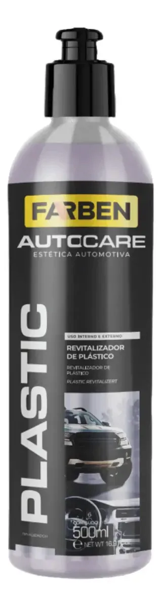 Revitalizador Para Plástico Plastic Autocare Farben 500ml