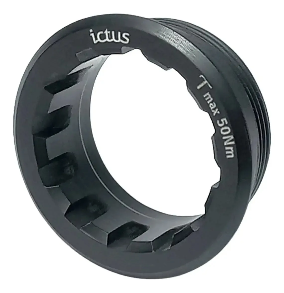 Tampa Para Cassete De Bicicleta Ictus Shimano Microspline Preto