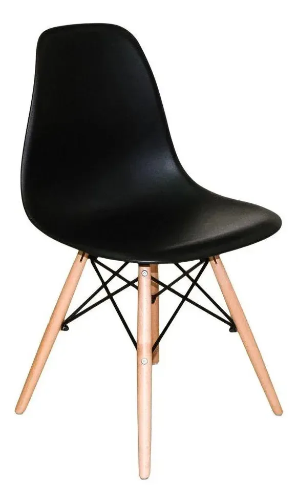 Cadeiras Charles Eames Eiffel Preto