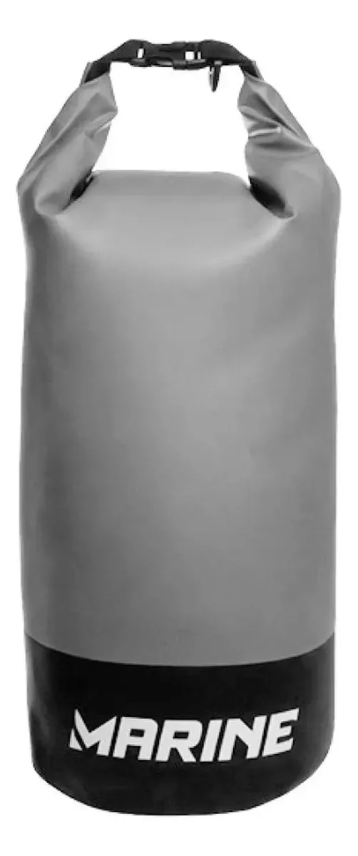 Bolsa Estanque Impermeável Marine de 20L para Proteção e Praticidade Cinza