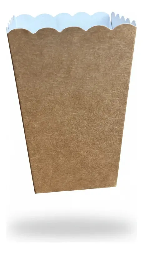Embalagem Mini Para Pipoca - 200un Kraft