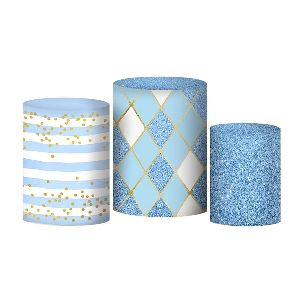 Trio Capas Cilindro Decoração De Festa Veste Fácil Criatema