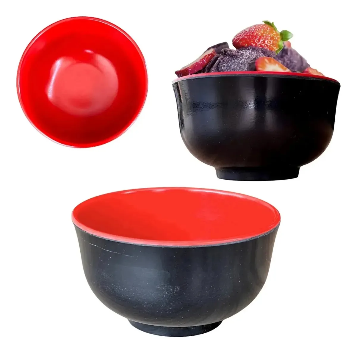 10 Tigelas Bowl Melamina Oriental Restaurante Japones 300ml