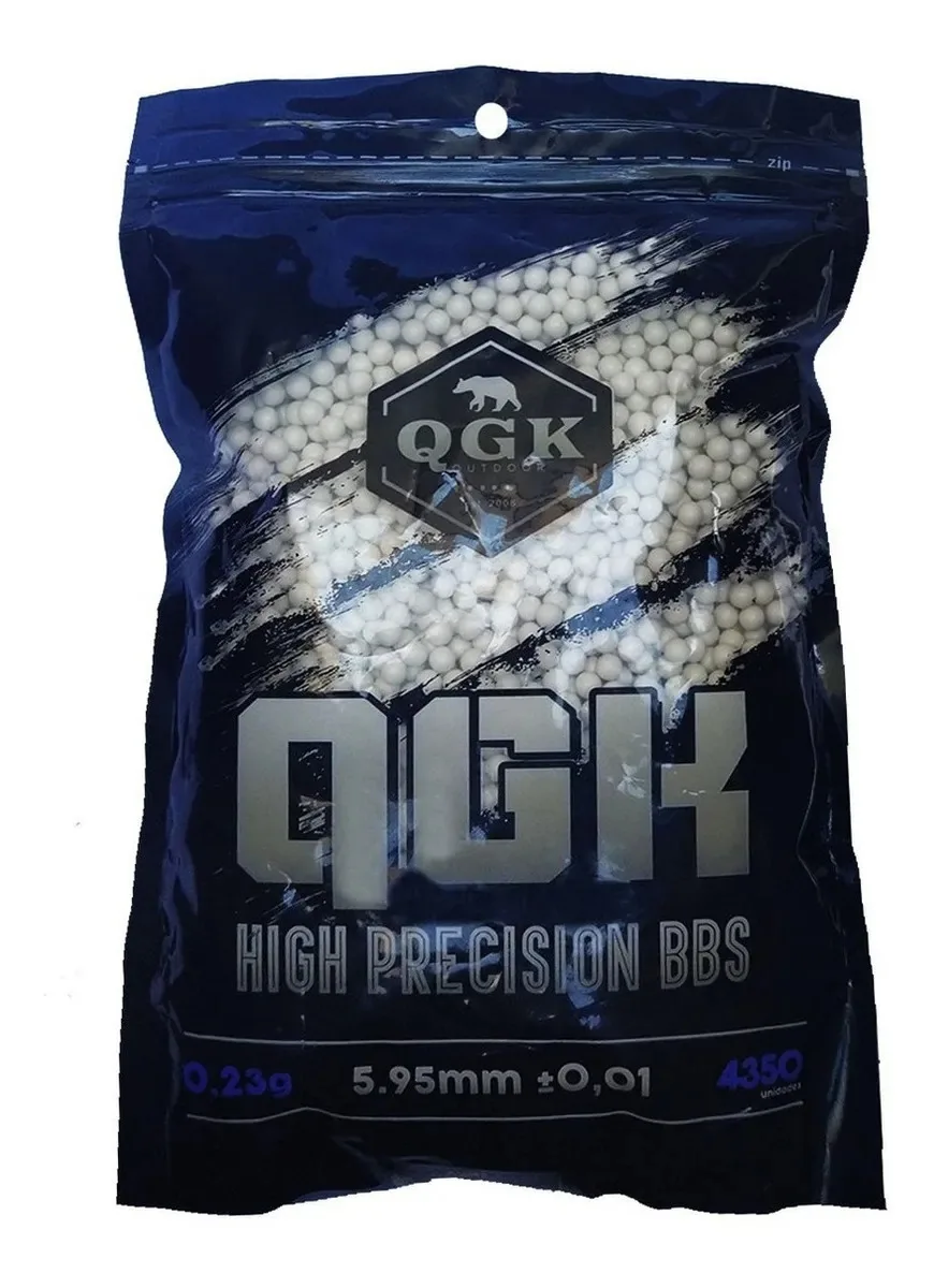 Esferas Qgk High Precision Bbs 0.23g 4350un 6mm