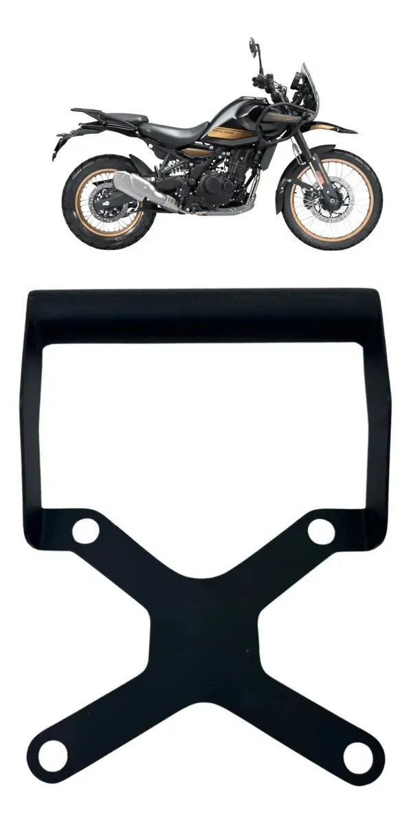 Suporte De Gps Celular Navegação Himalayan450 2025+ Preto