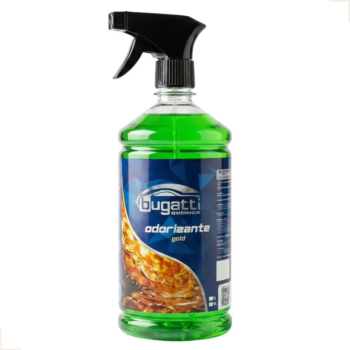 Aromatizante Cheirinho Odorizador Automotivo E Ambiente 1l Verde Gold