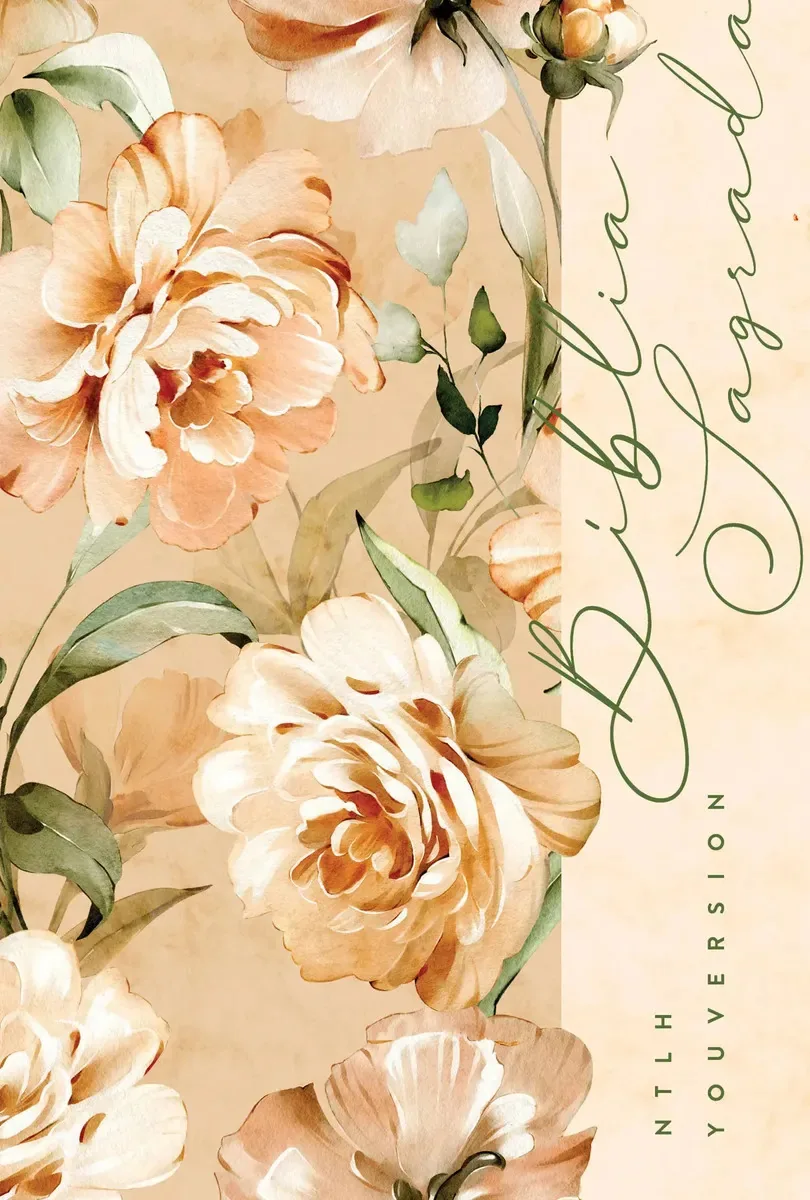Bíblia Ntlh Youversion Floral Rosé: Nova Tradução Na Linguagem De Hoje, De Maquinaria Sankto. Editora Maquinaria Editorial, Capa Dura Em Português, 2023