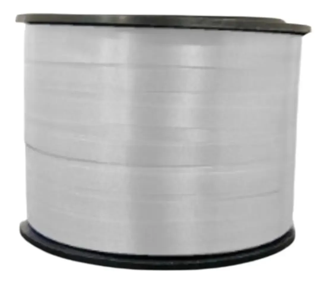 Fita Plástica Lisa 5 Mm Rolo 90 M Brf Armarinho Branco Lisa