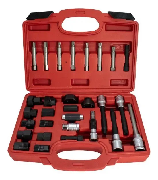 Kit Ferramentas Polia Do Alternador 30 Pecas Sigma Tools
