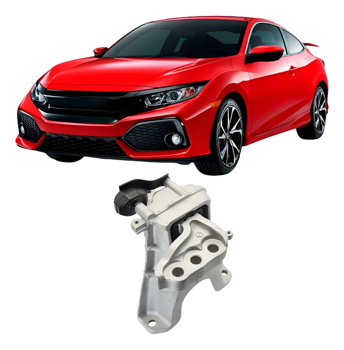 Coxim Motor Hidráulico Direito Civic 1.5 16v Turbo 2017