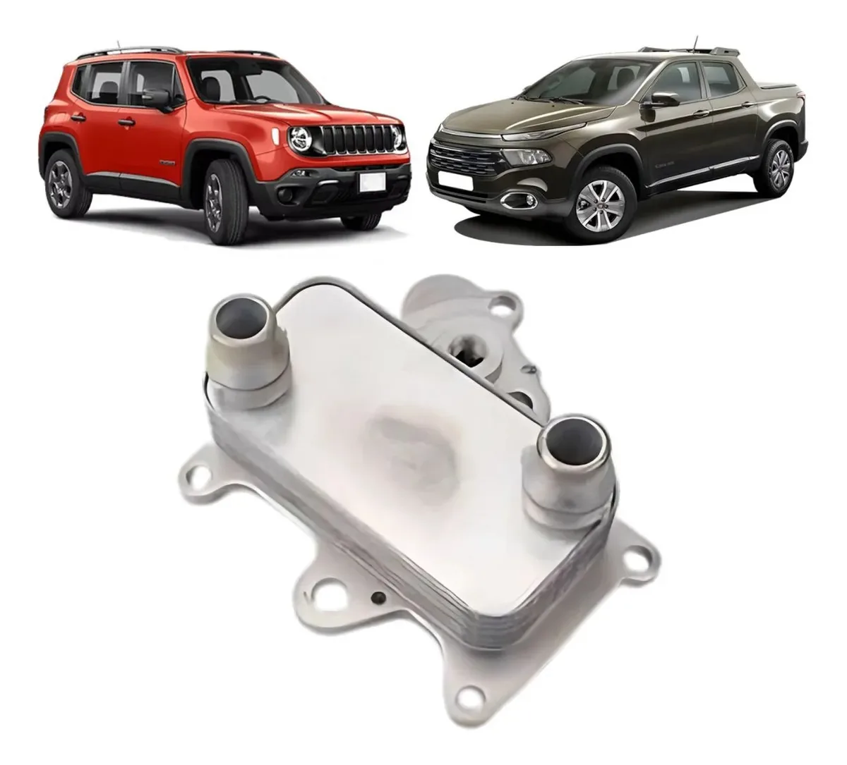 Radiador Oleo Motor Refil Toro Renegade 2.0 Diesel 2018 A 20