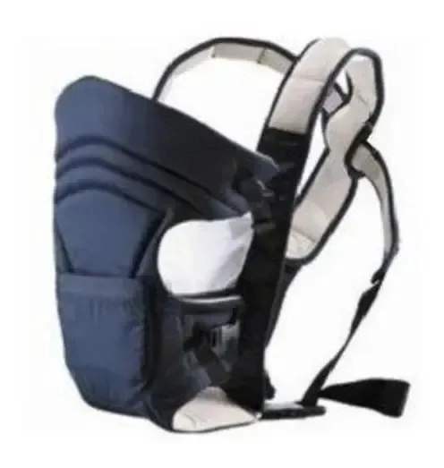 Canguru, Baby Bag, Carregador De Bebê, Sling Modelo Luxo Cor Preto E Lilás