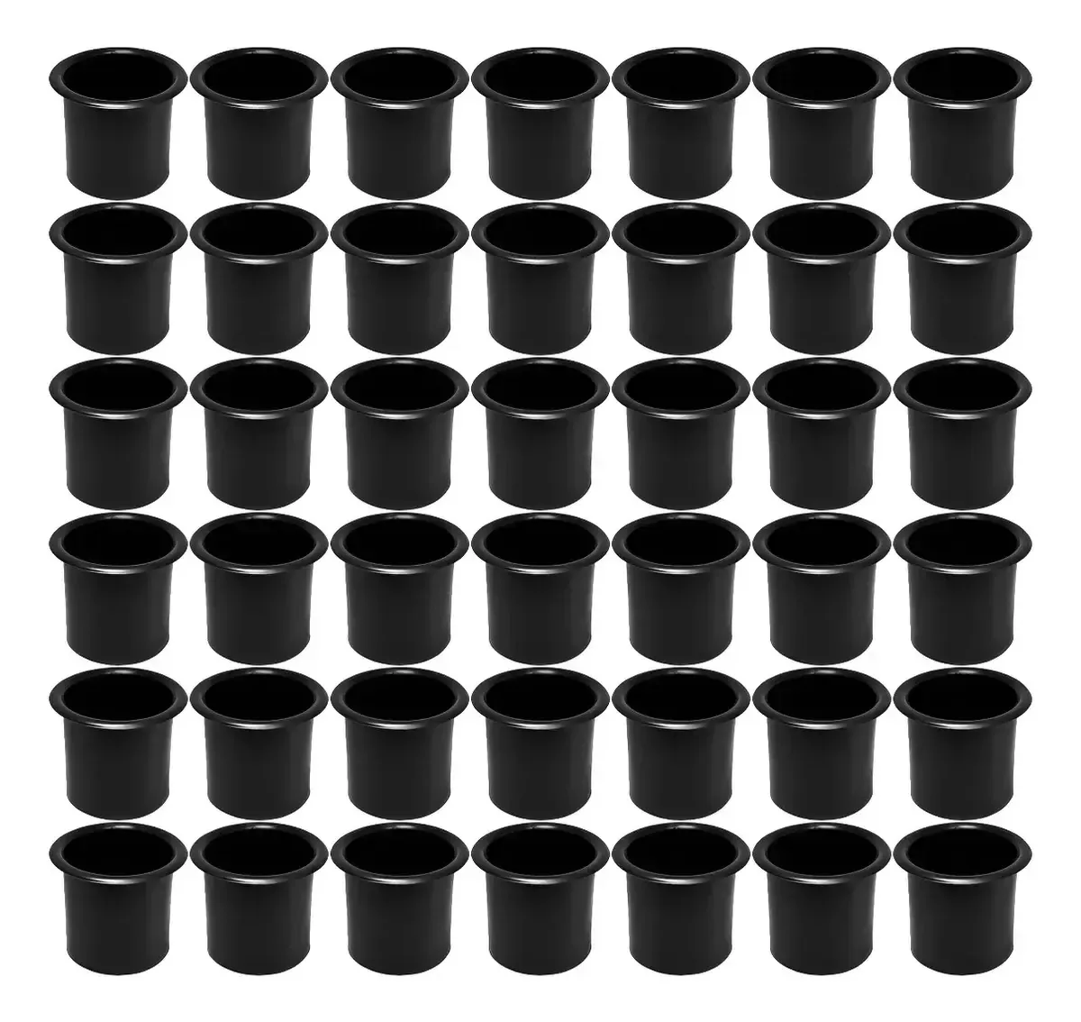 50 Duto 4 Polegadas Preto Para Acabamento De Caixa De Som Preto