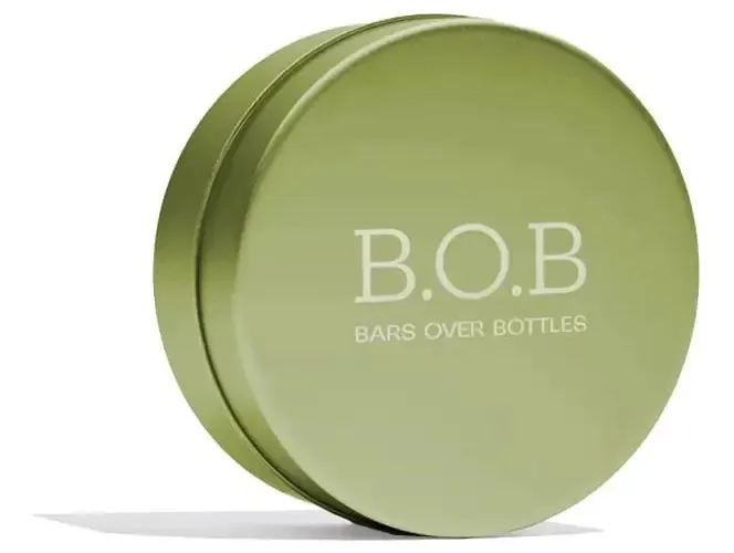 Latinha Para Transporte De Barrinhas B.o.b Cor Verde