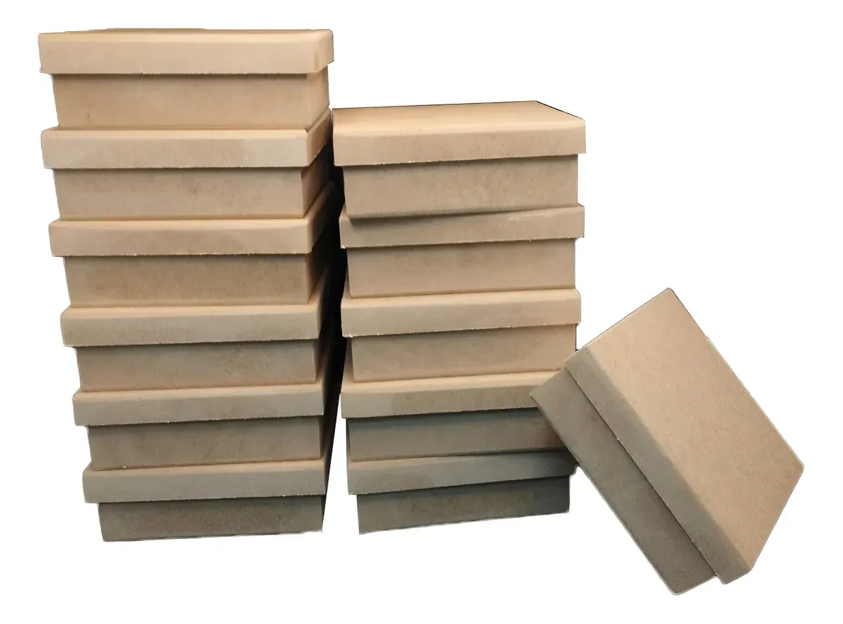 Kit 12 Caixas Mdf 20x20x5 Padrinho Lembrancinha Simples