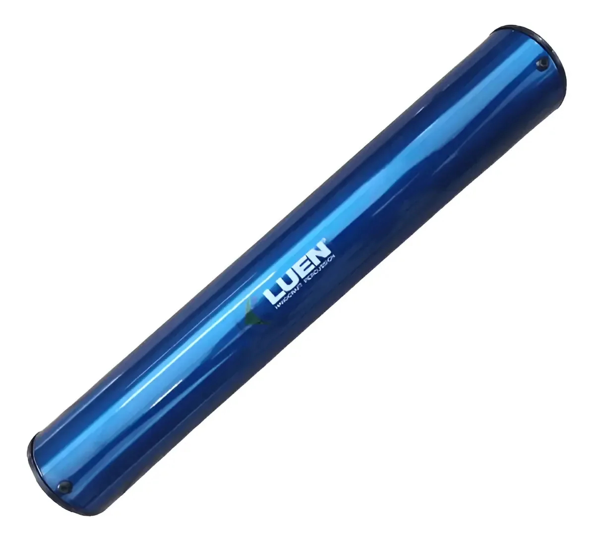 Ganzá Chocalho 30cm Metalica Colorsteel Multicor Luen 19019 Cor Azul-marinho
