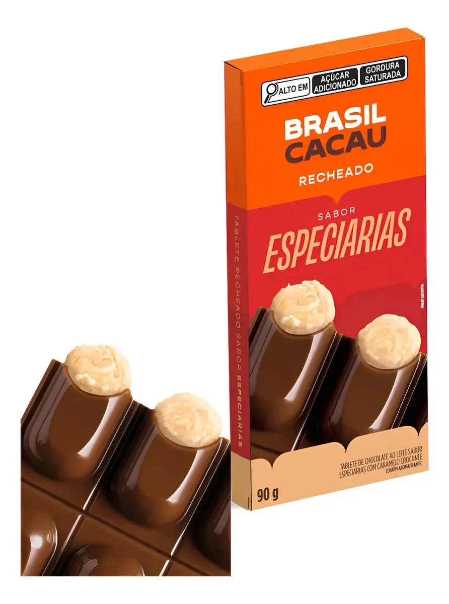 Chocolate Recheado Especiarias Natalinas Natal Brasil Cacau
