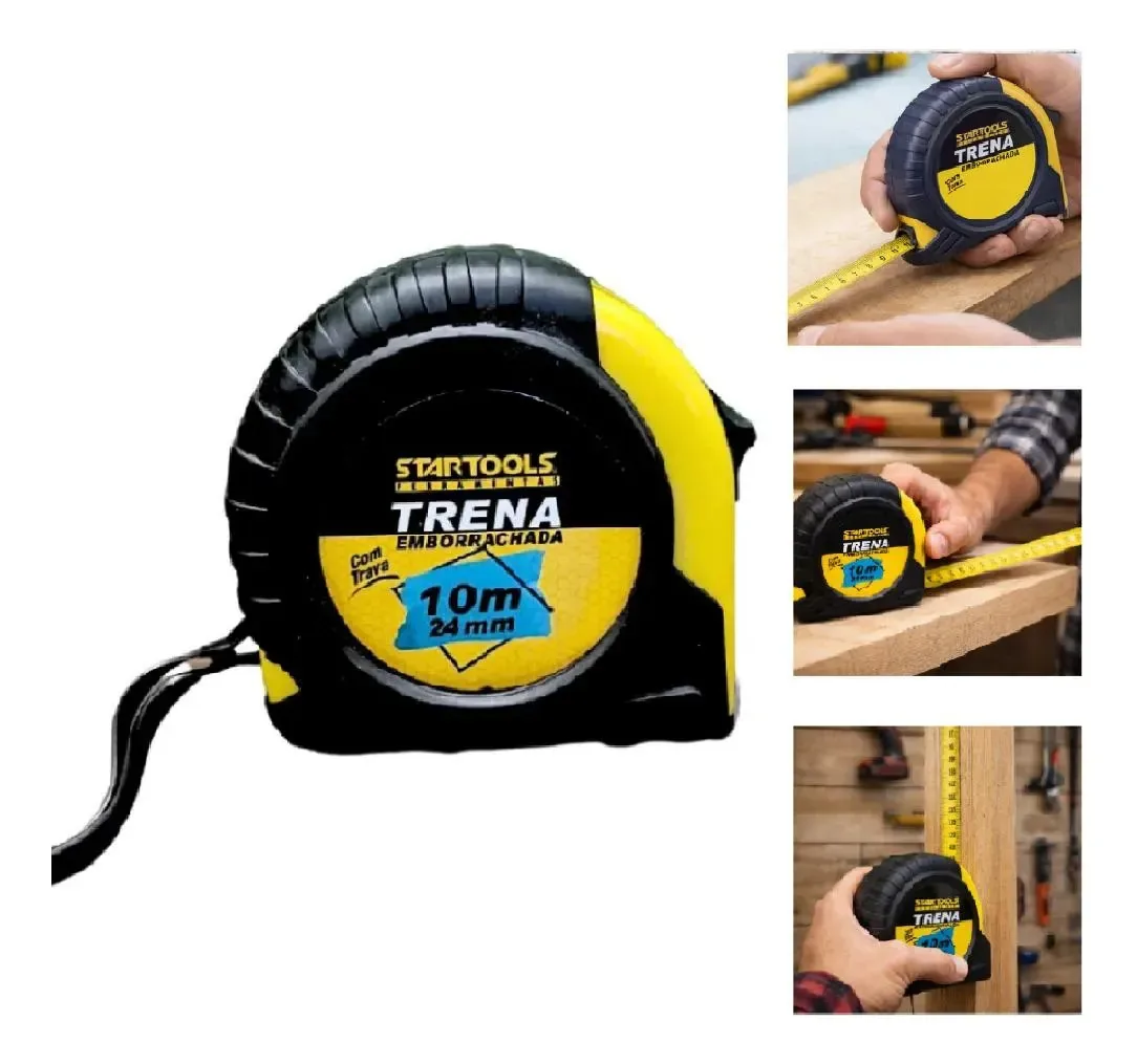 Trena Emborrachada 24mm 10m Ar0746 Startools