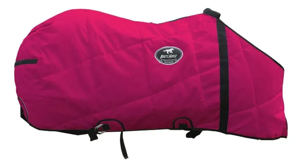 Capa Proteção Frio Para Éguas E Cavalos Cor Pink