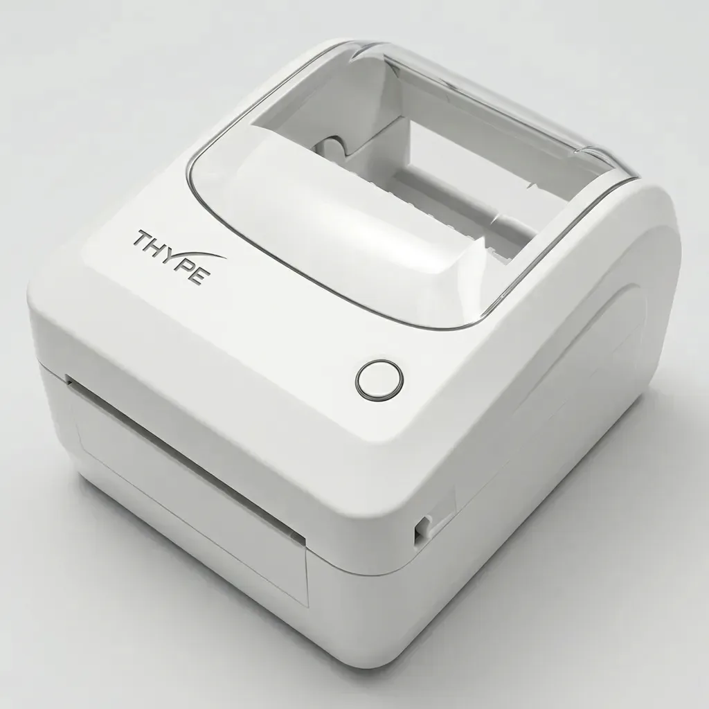Impressora Termica De Etiqueta Codigo Barras 150mm/s Bivolt Branca Thype
