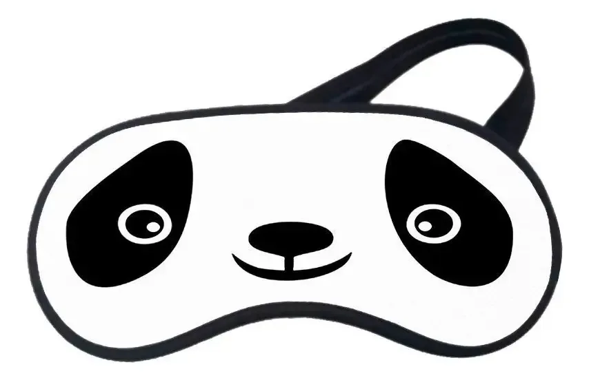 Mascara De Dormir Panda Rosto