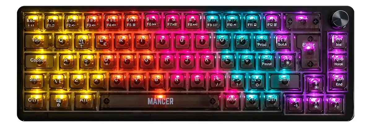 Teclado Mecanico Mancer Black Ghost V2