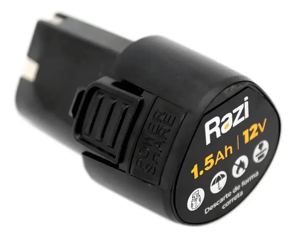 Bateria De Lítio 12v 1.5ah Para Ferramentas Elétricas - Razi
