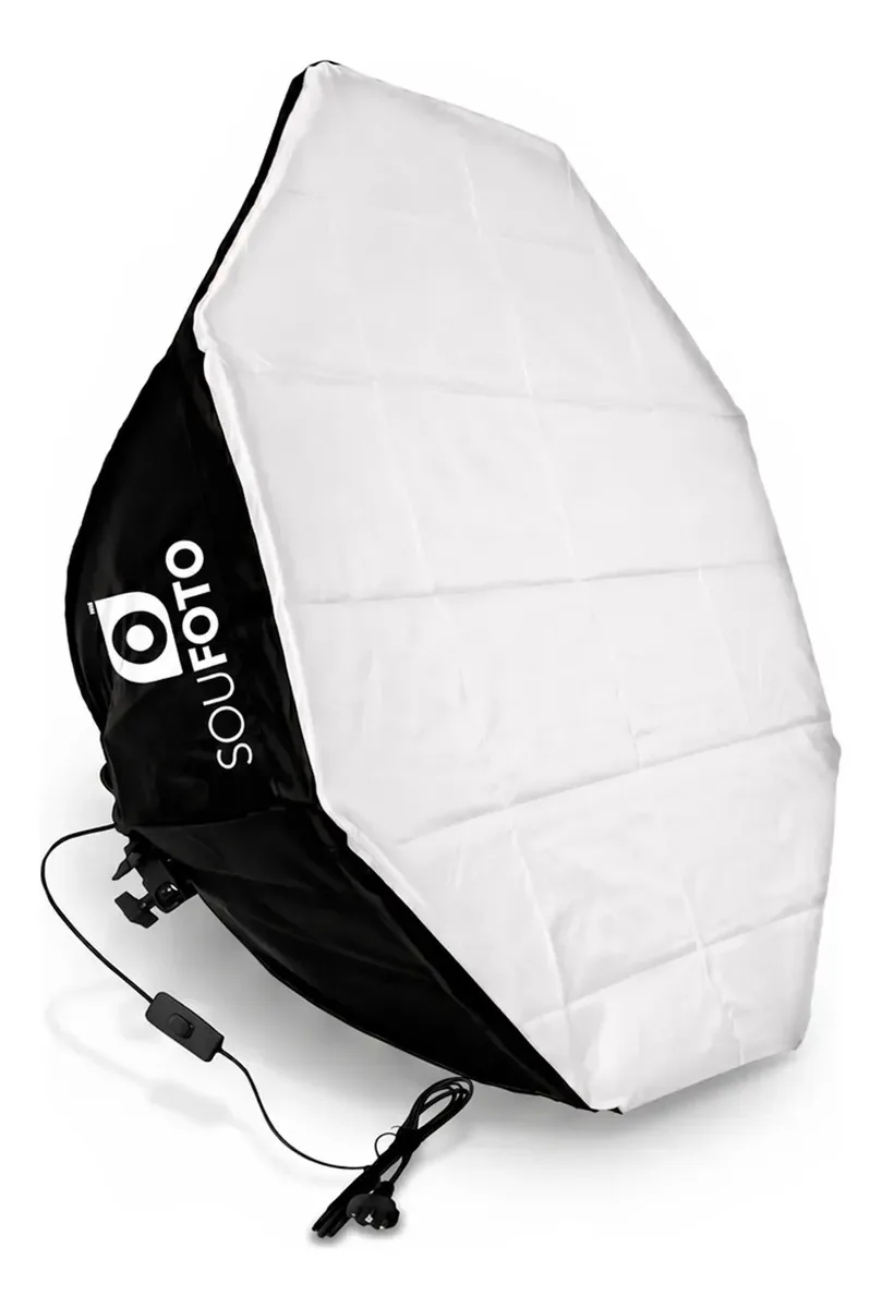 Iluminação Octabox 70cm Para Fotografia Produto E Vídeo