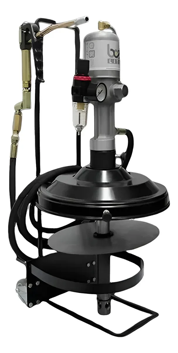 Propulsora Pneumática Para Graxa 20kg 11030lt Bozza