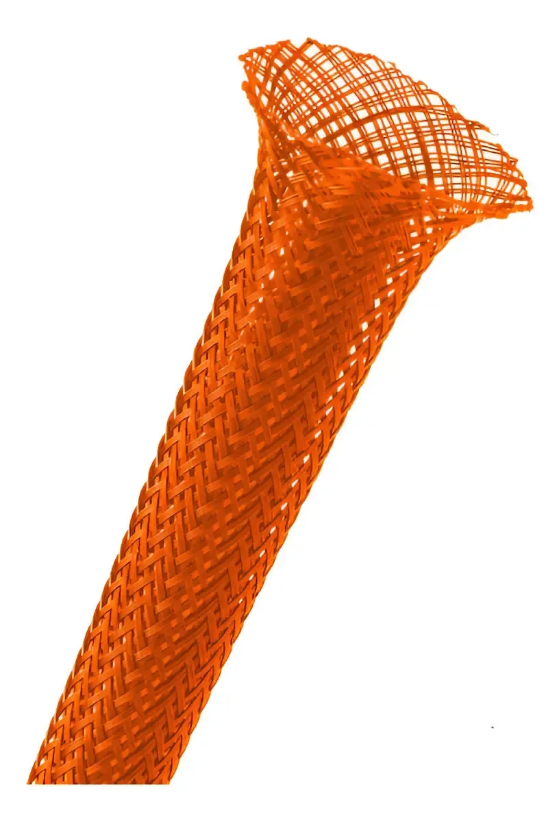 Malha Náutica Expansiva 6 Mm Laranja 1 Metro Laranja