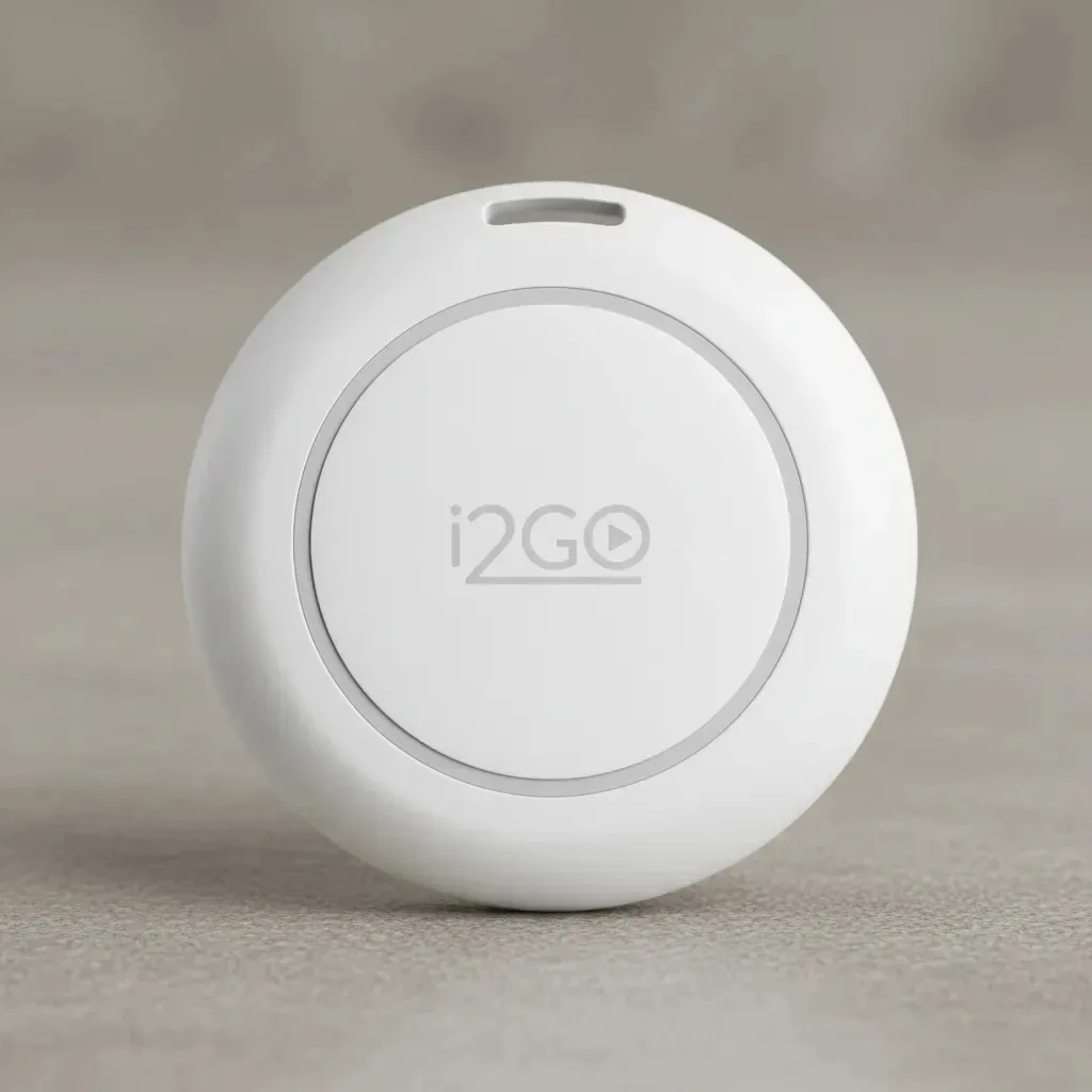 Smart Tag I2go Compativel iPhone Ios Gps Rastreador Objetos Branco