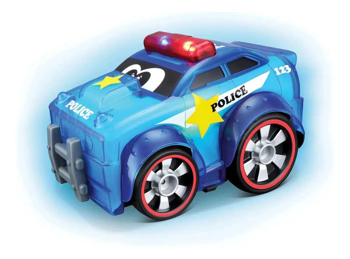 Miniatura Carro De Polícia - Burago Azul