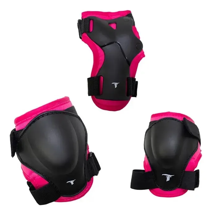 Kit De Proteção Infantil Traxart Pink Dy-144 Rosa-chiclete